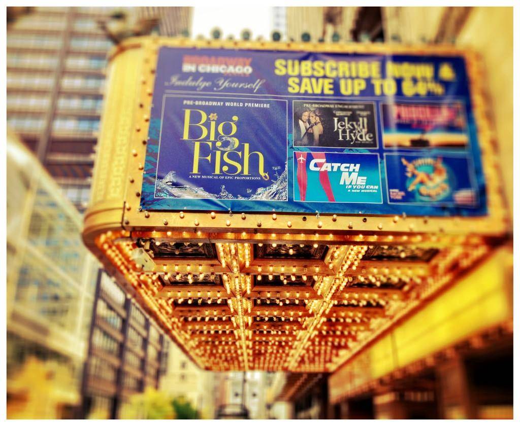 big fish marquee