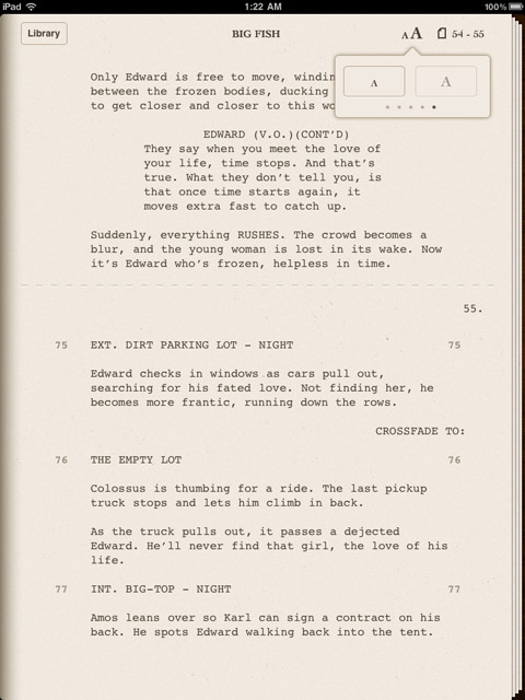 big fish page