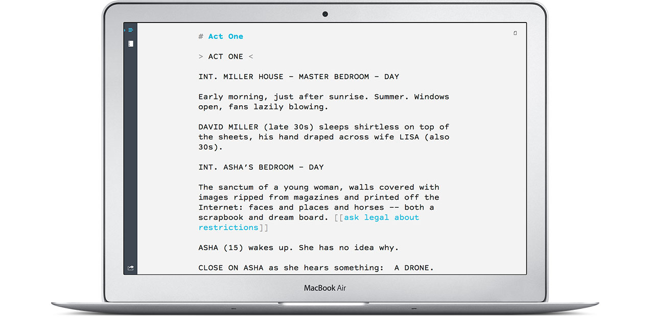 Highland on MacBook Air