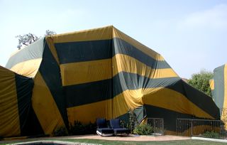 house wrapped