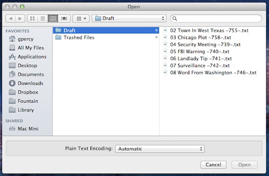iawriter screenshot