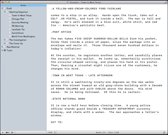 scrivener screenshot