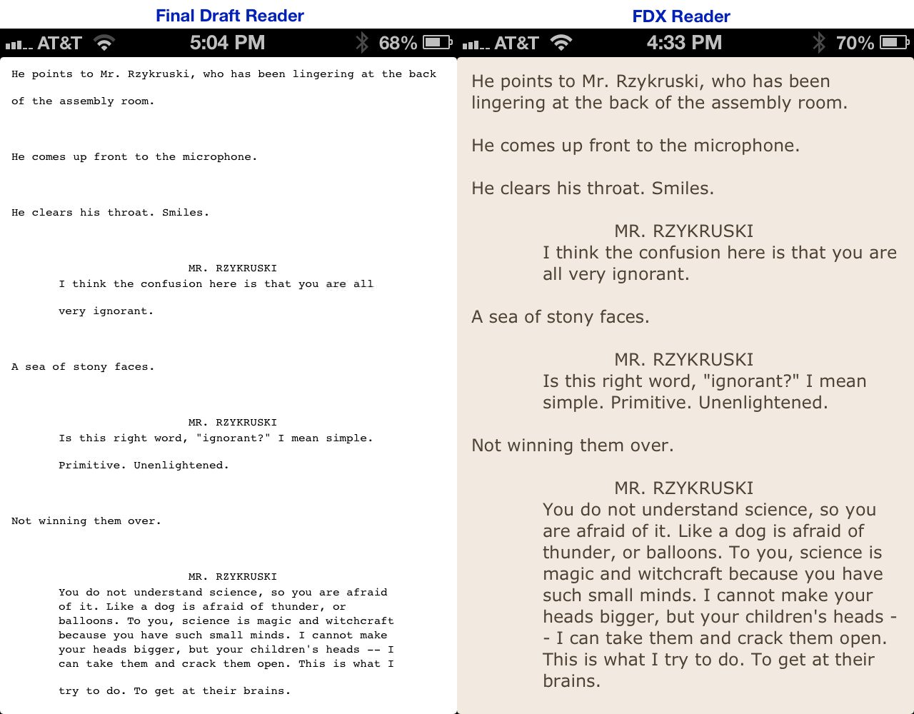 smaller final draft screenshot