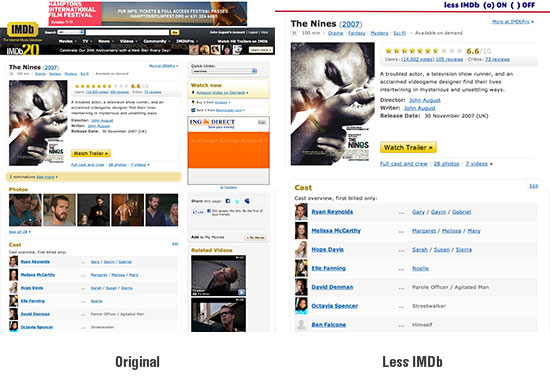 Original Less IMDb mockup Original Less IMDb mockup