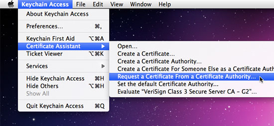 Step 3: Certificate Assistant Step 3: Certificate Assistant