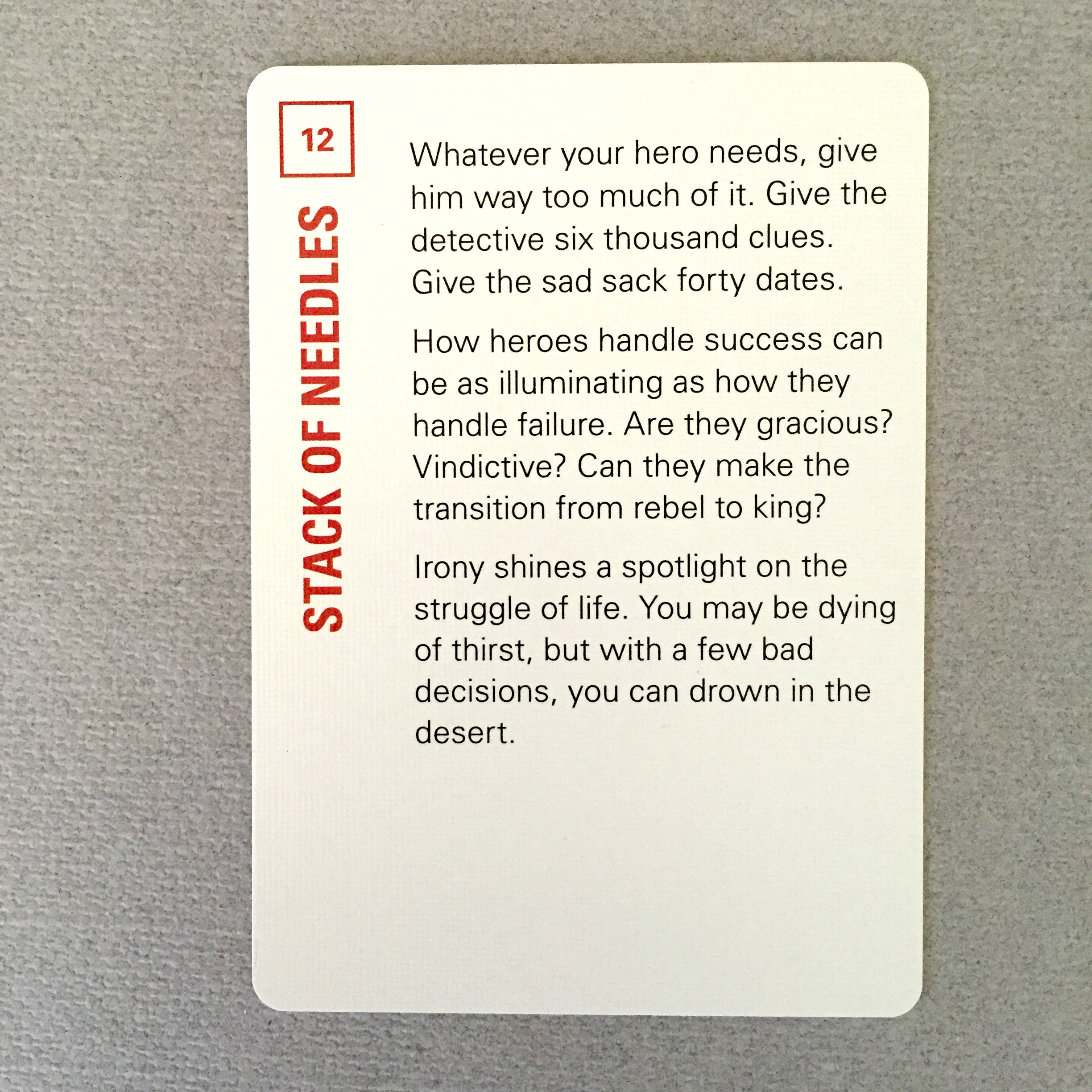 card