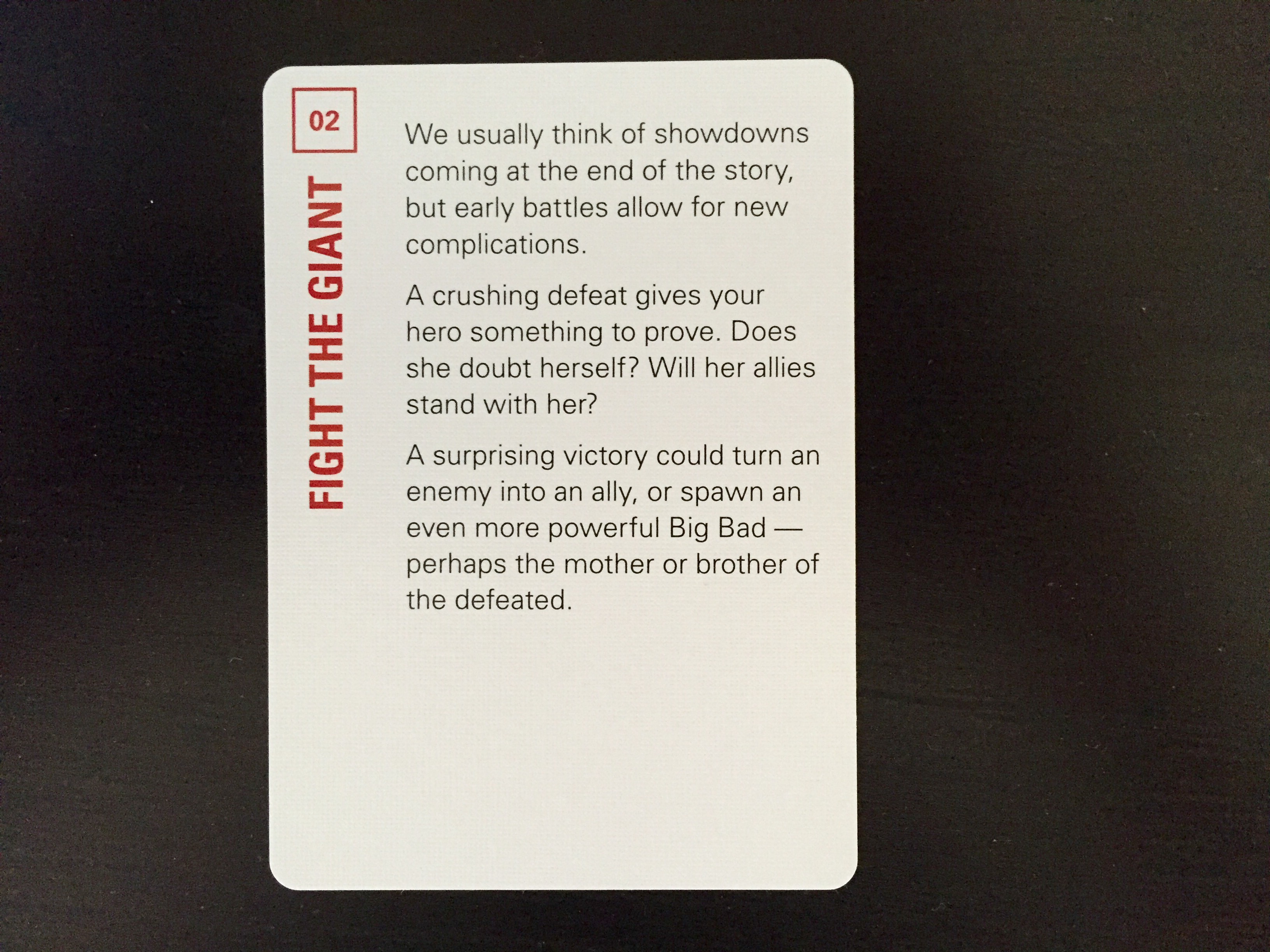 card