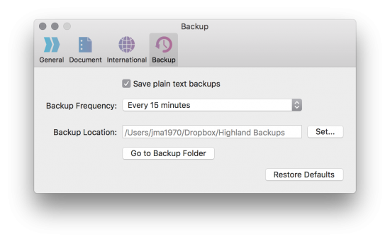 backup prefs
