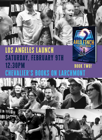 Invite for LA book signing