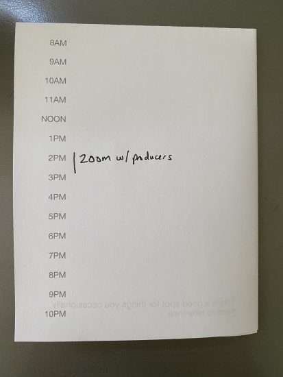 back of sheet